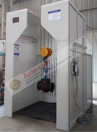 Paint Booth for Valves